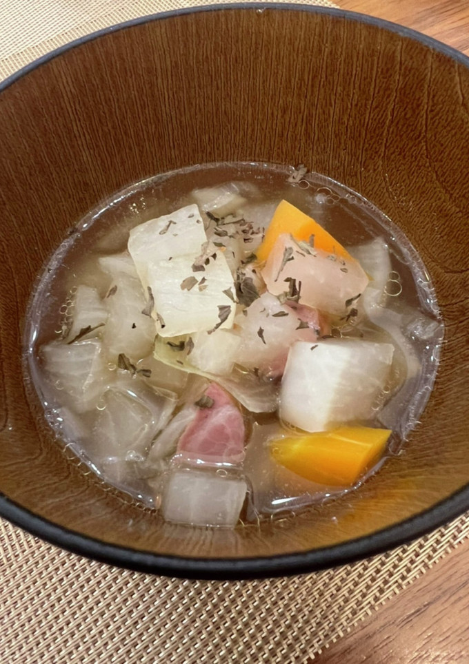 大根スープ　焼き肉タレ使用-レシピのメイン写真
