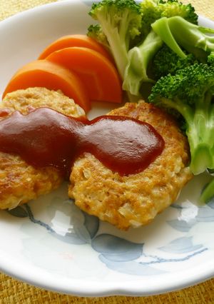 大豆ミートのハンバーグ-レシピのメイン写真