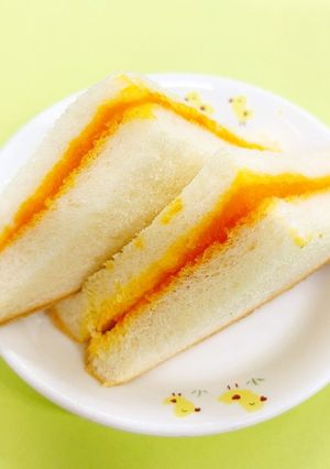 保育園給食★にんじんジャムサンド-レシピのメイン写真