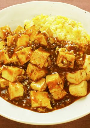ランチにも♪麻婆豆腐チャーハン-レシピのメイン写真