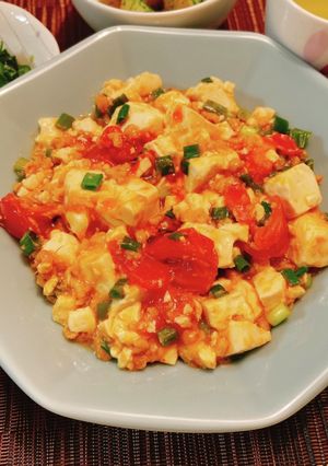 大豆ミート&トマトのヘルシー麻婆豆腐-レシピのメイン写真
