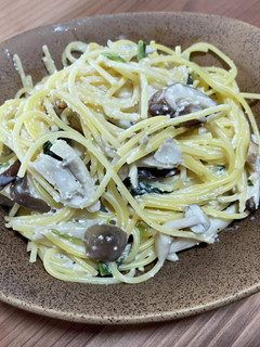 ワンパンで作る!クリチー明太パスタ-レシピのメイン写真