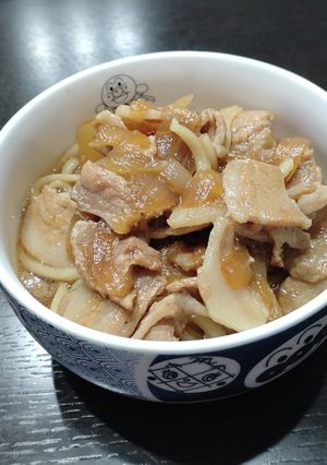肉うどん～超初心者用～-レシピのメイン写真