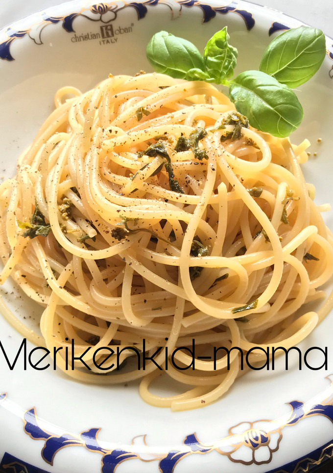 ★山椒の新芽の佃煮で極上和風パスタ★-レシピのメイン写真