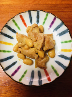 鶏肉と大豆のポン酢煮柚子胡椒風味-レシピのメイン写真