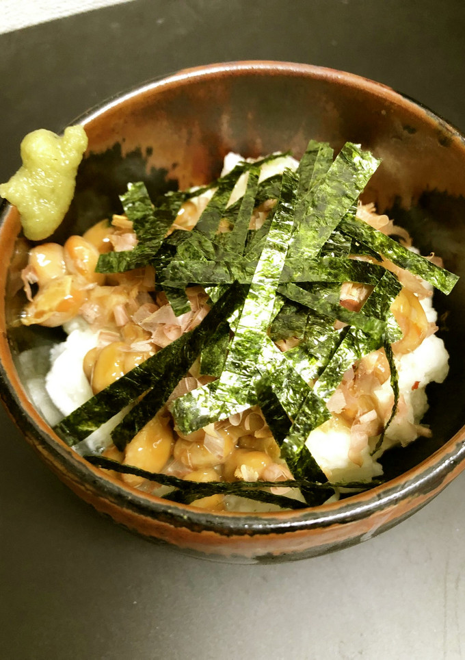 おうち居酒屋　たたき長芋と納豆の和え物-レシピのメイン写真