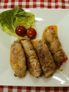 野菜の豚肉巻きソテー-レシピのメイン写真