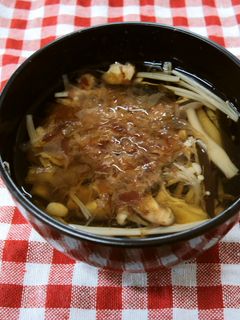 きのこスープ-レシピのメイン写真