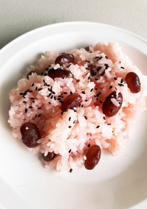 甘納豆のお赤飯　　　　我が家の味-レシピのメイン写真
