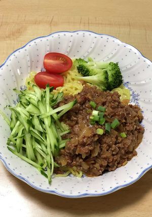 お味噌で作る簡単ジャージャー麵-レシピのメイン写真