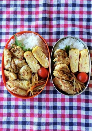 高校生 息子と娘のお弁当 44-レシピのメイン写真