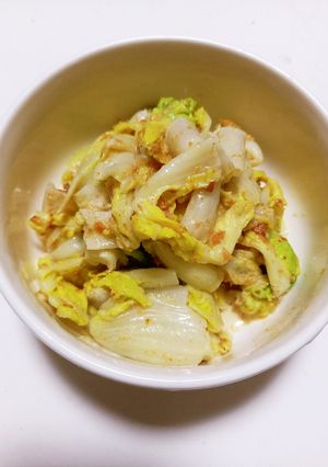白菜消費に！白菜のおかかごまマヨ和え-レシピのメイン写真