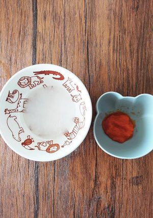 離乳食7日目（人参ペースト）-レシピのメイン写真