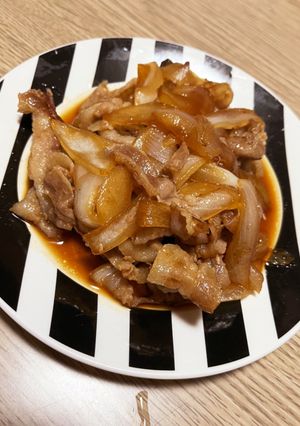 簡単♪豚バラ生姜焼き-レシピのメイン写真