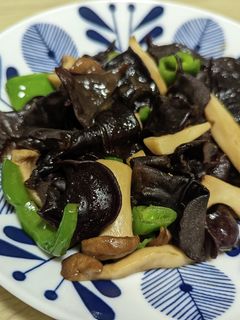 きくらげがメインの中華炒め-レシピのメイン写真
