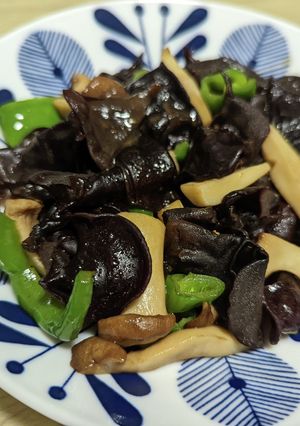 きくらげがメインの中華炒め-レシピのメイン写真