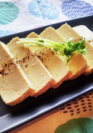 木綿豆腐の塩麹漬け-レシピのメイン写真