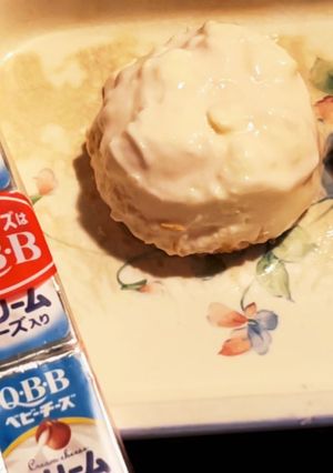 ベビーチーズでレアチーズケーキ！-レシピのメイン写真