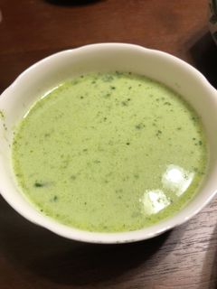 モロヘイヤのスープ-レシピのメイン写真