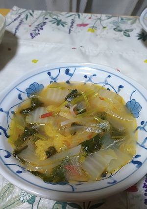 オリーブオイルで煮込んだ野菜スープ-レシピのメイン写真