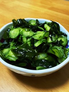 きゅうりとわかめの酢の物-レシピのメイン写真