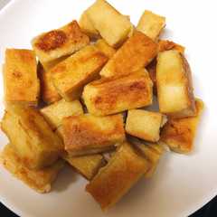 รูปของ 簡単ヘルシー　高野豆腐でナゲット