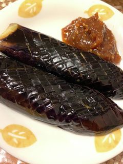 なすのしぎ焼き 甘味噌添え-レシピのメイン写真