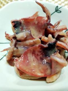 簡単♪イカゲソの味噌和え-レシピのメイン写真