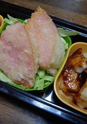 お弁当用ハムカツ-レシピのメイン写真