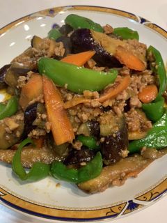 なすと挽き肉の味噌炒め-レシピのメイン写真