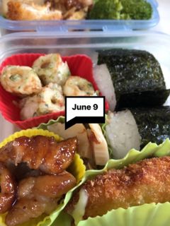 ヤツと私の弁当たまに娘 6/9-レシピのメイン写真