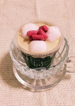 マシュマロ＆梅ねり おんざコーヒーゼリー-レシピのメイン写真