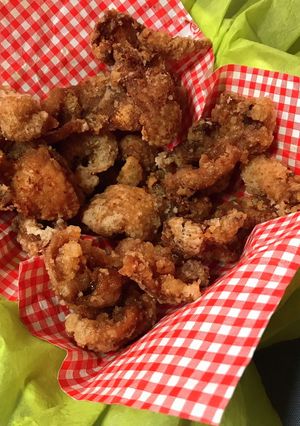 カリッと鶏皮の唐揚げ・ニンニク醤油味-レシピのメイン写真