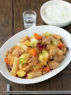 韓国料理のチムタク(鶏の甘辛煮)-レシピのメイン写真