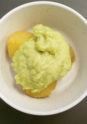 新じゃがのずんだあん-レシピのメイン写真