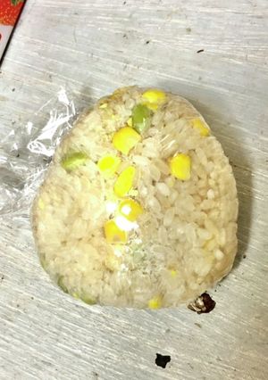 とうもろこしと枝豆のバターおにぎり-レシピのメイン写真