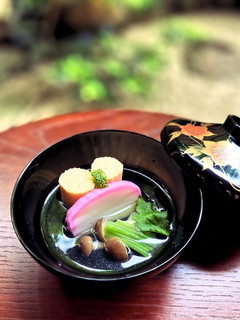 簡単!彩り美しい料亭のお吸い物-レシピのメイン写真