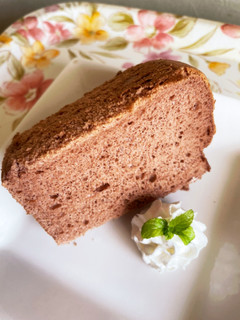 ココア シフォンケーキ-レシピのメイン写真
