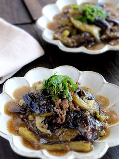 隠し味は焼き肉のタレ!麻婆茄子-レシピのメイン写真