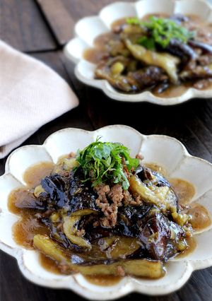 隠し味は焼き肉のタレ！麻婆茄子-レシピのメイン写真