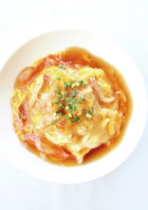カニカマで、簡単定番の【天津飯】-レシピのメイン写真