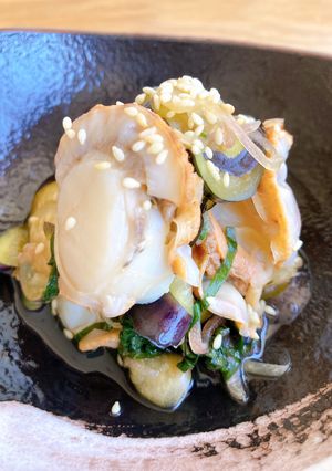 おうち居酒屋！ほたてとなすのポン酢和え-レシピのメイン写真