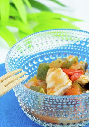 vol.30 カジキと夏野菜のカポナータ-レシピのメイン写真