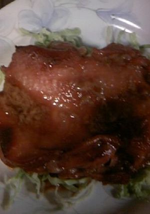 レンジで簡単♪鶏のもも肉焼き-レシピのメイン写真