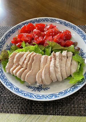 蒸し鶏ー塩麹で作る-レシピのメイン写真