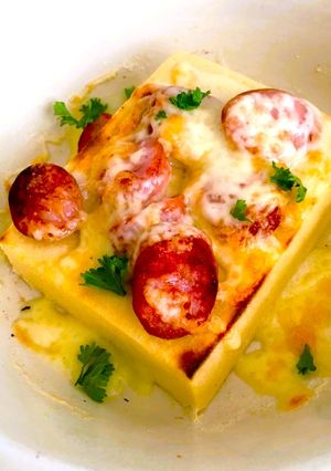 高野豆腐のミルク焼　たんぱく質16ｇ-レシピのメイン写真