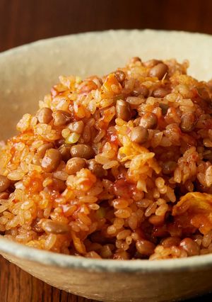 納豆キムチチャーハン-レシピのメイン写真