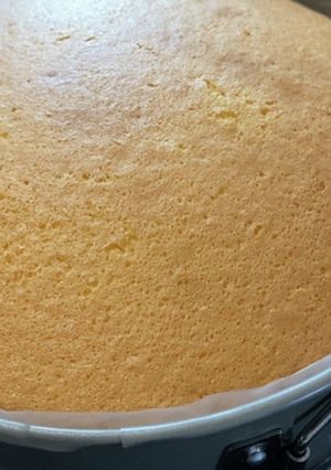 湯煎なし！ふわふわスポンジケーキ18cm-レシピのメイン写真