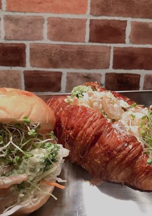 エビとブロッコリーのクリームチーズサンド-レシピのメイン写真