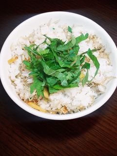 簡単☆じゃこ飯-レシピのメイン写真
